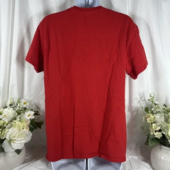 CHICK-FIL-A Red I LOVE CFA Genuine T Shirt Women's Medium M - Picture 6 of 9